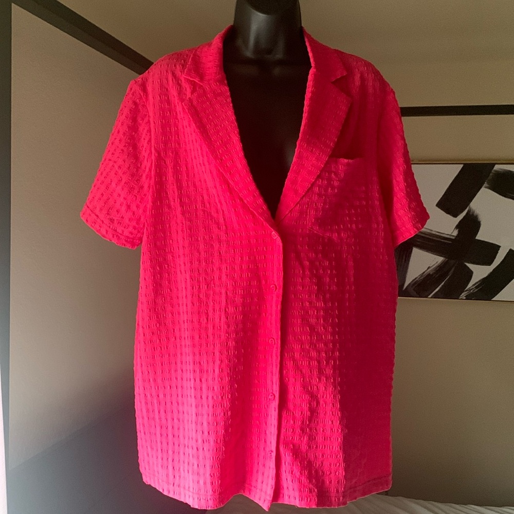 PRETTYLITTLETHING Linen shirt